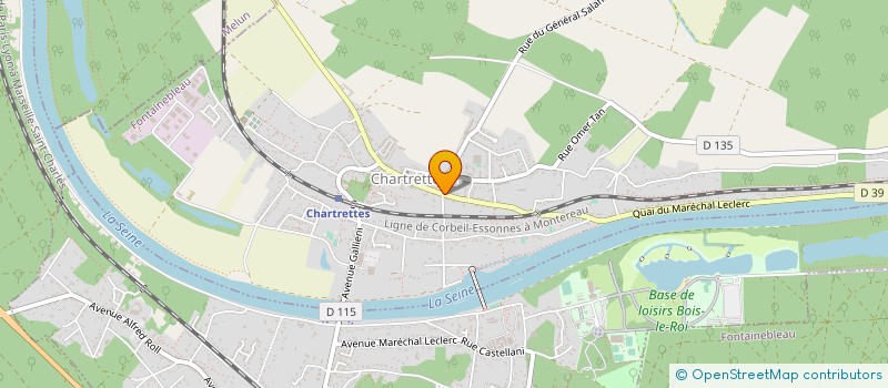 localisation de l'entreprise SCI NICEPHORE  CHARTRETTES