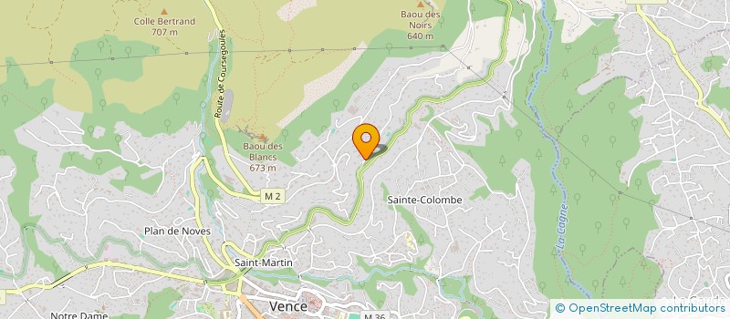 localisation de l'entreprise SCI NICEPHORE  VENCE