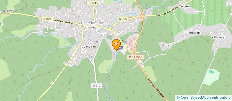 localisation de l'entreprise SCI NICETO  CASTELNAU-DE-MEDOC