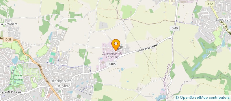 localisation de l'entreprise SCI NICHLOQUEN à BRETIGNOLLES-SUR-MER
