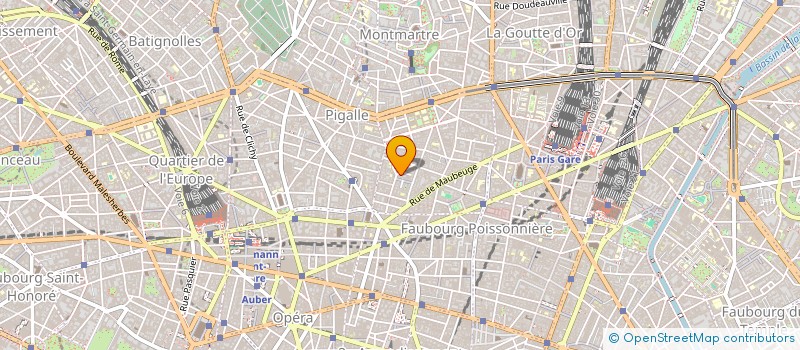 localisation de l'entreprise SCI NICK55  PARIS