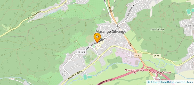 localisation de l'entreprise SCI NICLO  MARANGE-SILVANGE