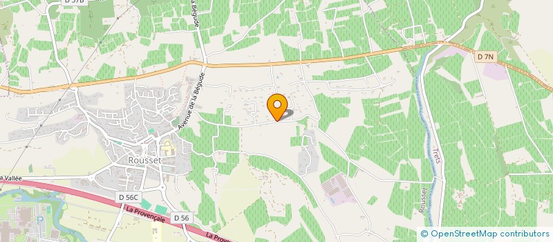 localisation de l'entreprise SCI NICLO  ROUSSET