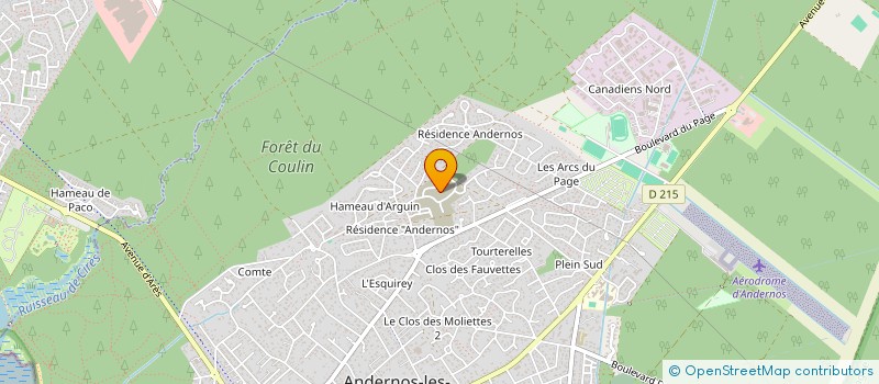 localisation de l'entreprise SCI NICO 1  ANDERNOS-LES-BAINS