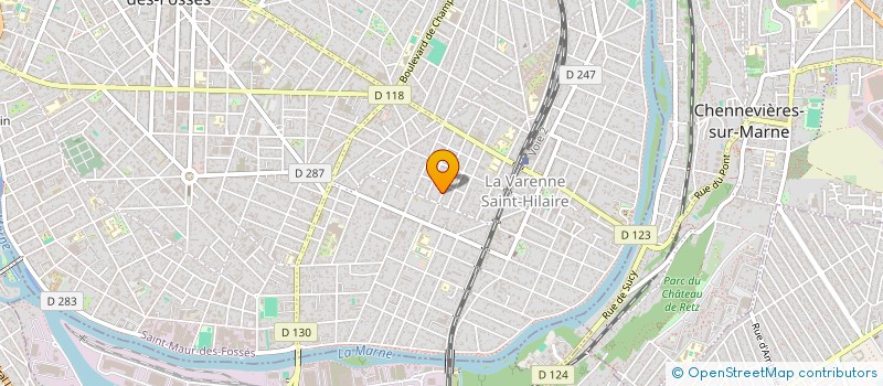 localisation de l'entreprise SCI NICO 27 à SAINT-MAUR-DES-FOSSES