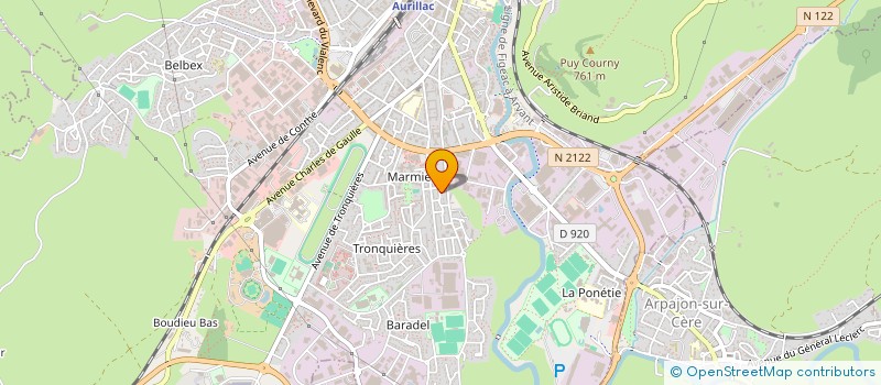 localisation de l'entreprise SCI NICO à YTRAC