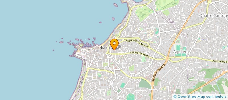 localisation de l'entreprise SCI NICO à BIARRITZ