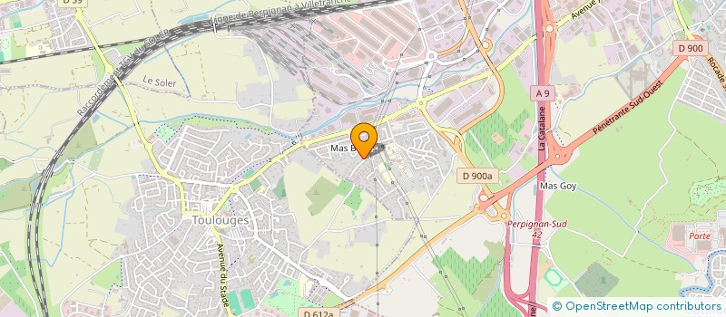 localisation de l'entreprise SCI NICO à PERPIGNAN