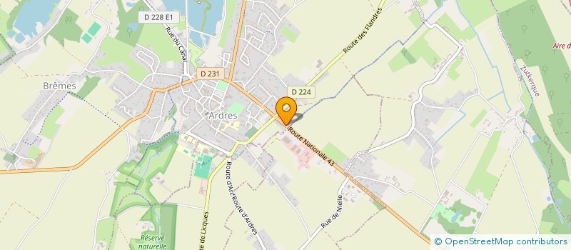 localisation de l'entreprise SCI NICO  AUTINGUES