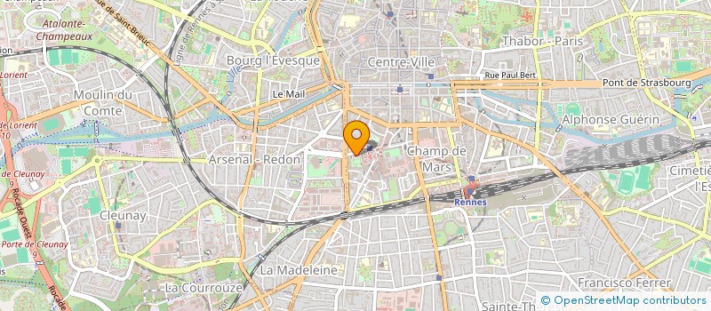 localisation de l'entreprise SCI NICO à RENNES