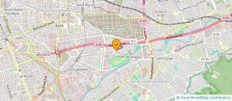 localisation de l'entreprise SCI NICO à MARSEILLE