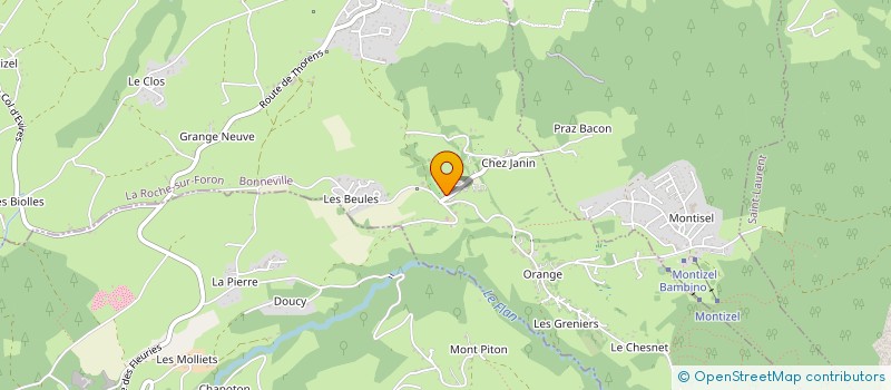 localisation de l'entreprise SCI NICO  LA ROCHE-SUR-FORON