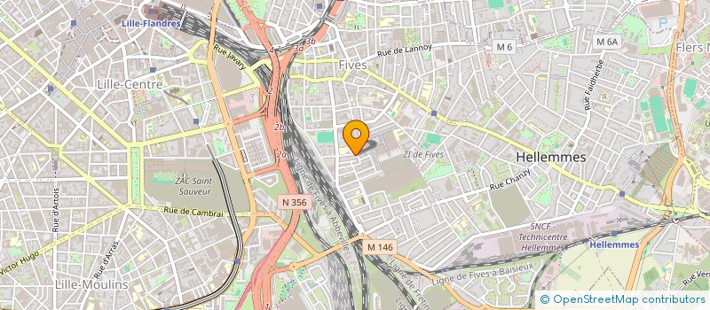 localisation de l'entreprise SCI NICO-LINE INVESTISSEMENT à LILLE
