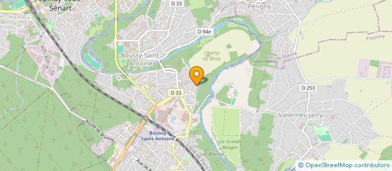 localisation de l'entreprise SCI NICO&SYD  QUINCY-SOUS-SENART