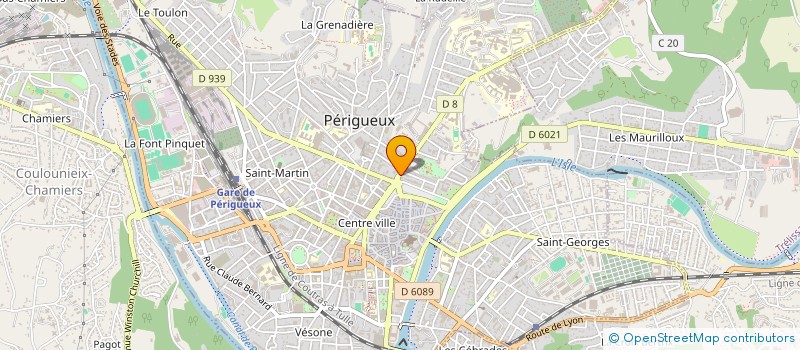 localisation de l'entreprise SCI NICOBEN à PERIGUEUX
