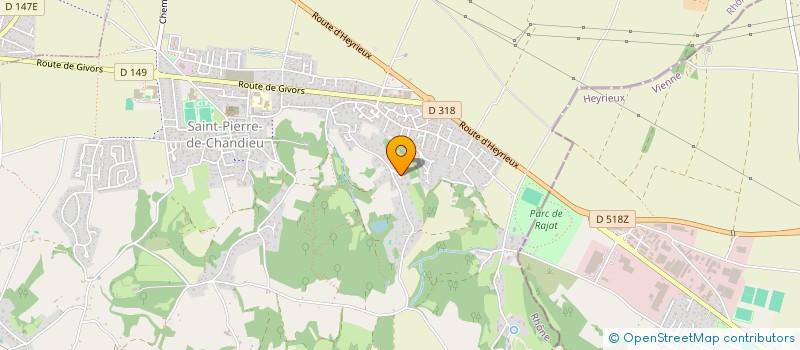 localisation de l'entreprise SCI NICOBERT  SAINT-PIERRE-DE-CHANDIEU