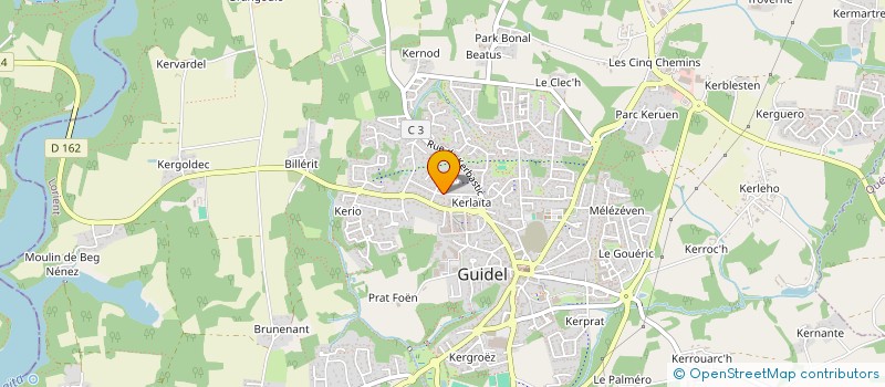 localisation de l'entreprise SCI NICODEL  GUIDEL