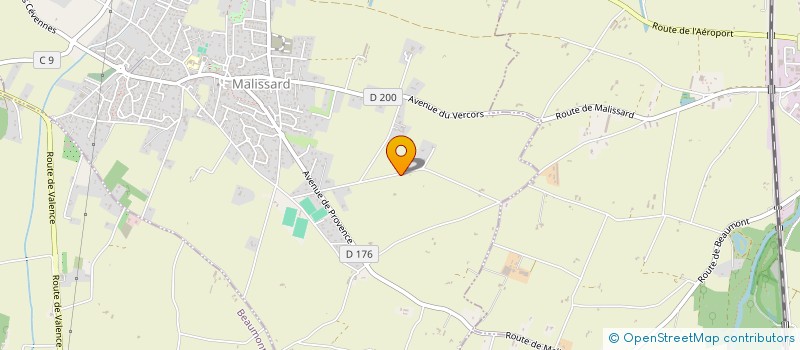 localisation de l'entreprise SCI NICODREY  MALISSARD