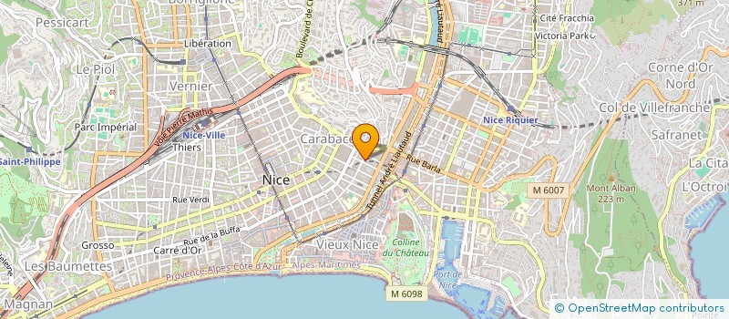 localisation de l'entreprise SCI NICOISE à NICE
