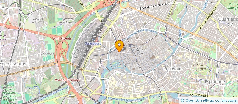 localisation de l'entreprise SCI NICOJER  STRASBOURG