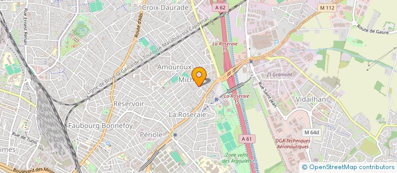 localisation de l'entreprise SCI NICOL à TOULOUSE