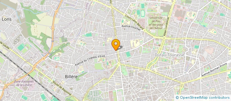 localisation de l'entreprise SCI NICOLA à PAU