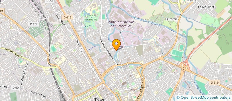 localisation de l'entreprise SCI NICOLAN à TROYES