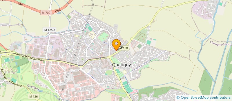 localisation de l'entreprise SCI NICOLARDOT ANDRE ET FILS à QUETIGNY