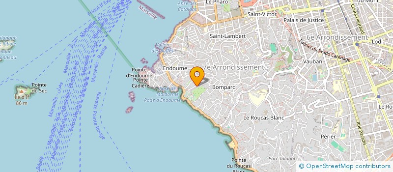localisation de l'entreprise SCI NICOLAS à MARSEILLE