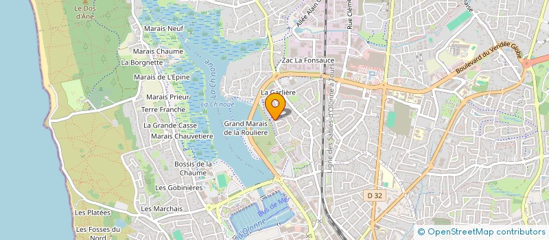 localisation de l'entreprise SCI NICOLAS à LES SABLES D'OLONNE