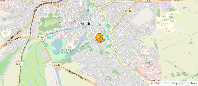 localisation de l'entreprise SCI NICOLAS à VERDUN