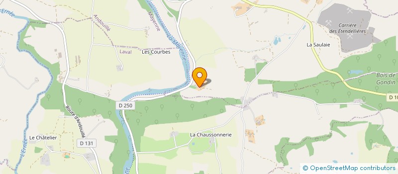 localisation de l'entreprise SCI NICOLAS  SAINT-JEAN-SUR-MAYENNE