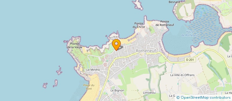localisation de l'entreprise SCI NICOLAS  SAINT-MALO