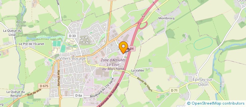 localisation de l'entreprise SCI NICOLAS  VILLERS-BOCAGE