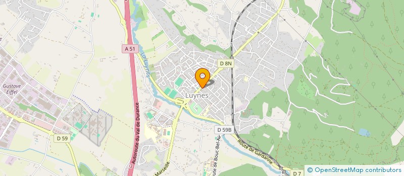 localisation de l'entreprise SCI NICOLAS à AIX EN PROVENCE