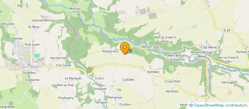 localisation de l'entreprise SCI NICOLAS  PLOUNEVENTER