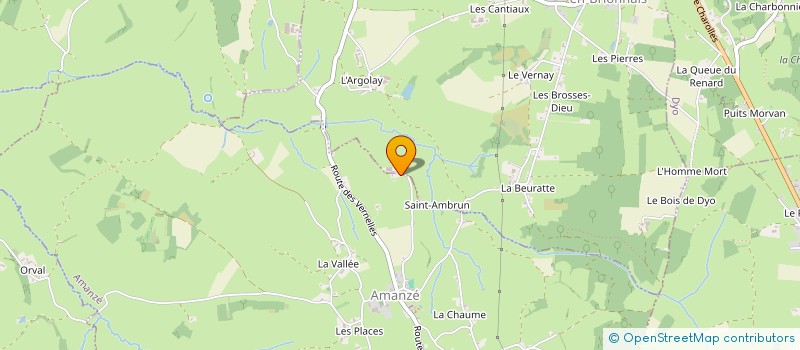 localisation de l'entreprise SCI NICOLAS  BAUDEMONT