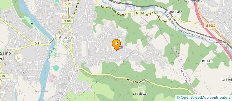 localisation de l'entreprise SCI NICOLAS  SAINT-JUST-SAINT-RAMBERT