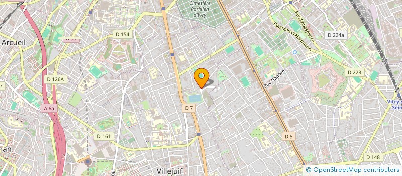 localisation de l'entreprise SCI NICOLAS à VILLEJUIF