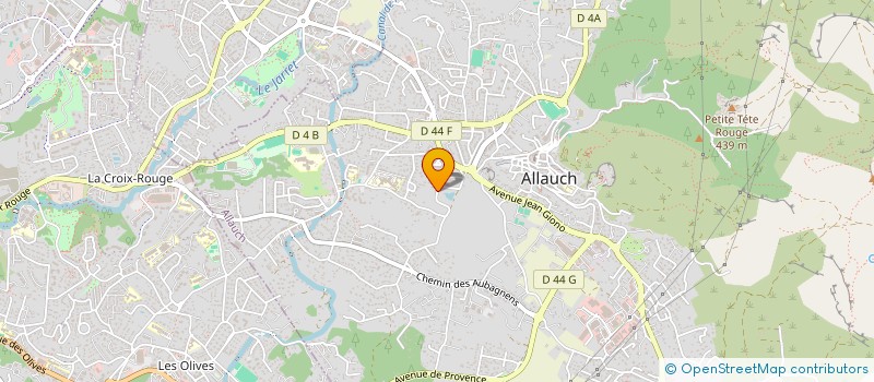 localisation de l'entreprise SCI NICOLAS  ALLAUCH