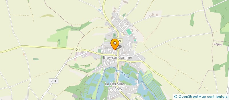 localisation de l'entreprise SCI NICOLAS  BRAY-SUR-SOMME