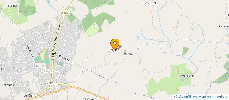 localisation de l'entreprise SCI NICOLAS  SURZUR