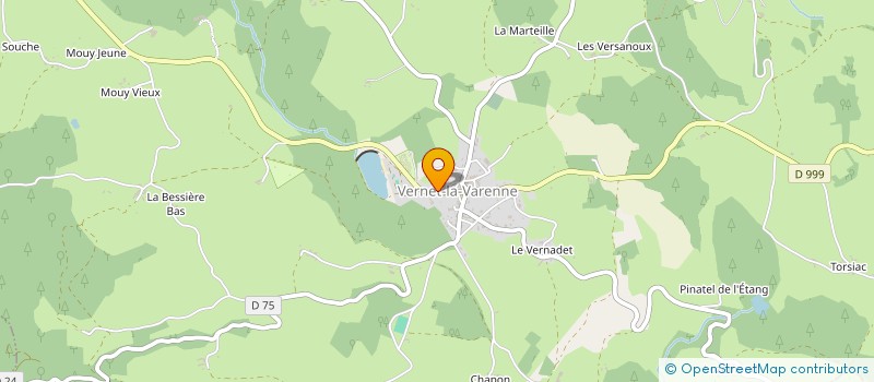 localisation de l'entreprise SCI NICOLAS D  LE VERNET-CHAMEANE