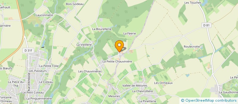 localisation de l'entreprise SCI NICOLAS DUVAL à LA CROIX-EN-TOURAINE