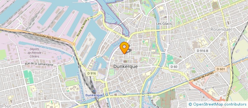localisation de l'entreprise SCI NICOLAS ENNAERT à DUNKERQUE