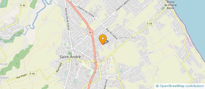 localisation de l'entreprise SCI NICOLAS ETUDES CONSTRUCTIONS à SAINT-DENIS