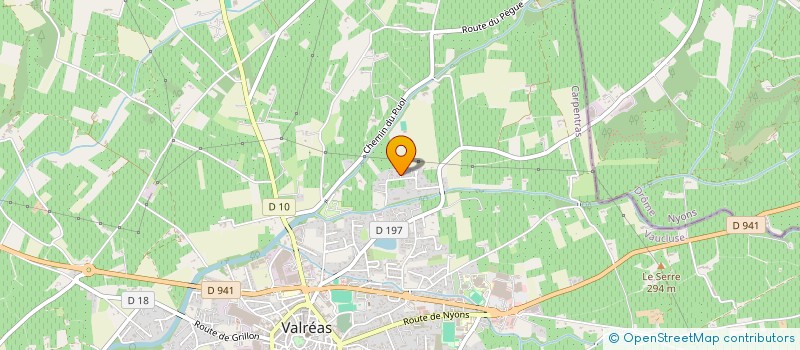 localisation de l'entreprise SCI NICOLAS LAURENT à VALREAS
