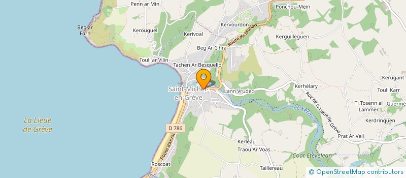 localisation de l'entreprise SCI NICOLAS MARIE  SAINT-MICHEL-EN-GREVE