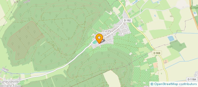 localisation de l'entreprise SCI NICOLAS-MARTIN  LUCEY