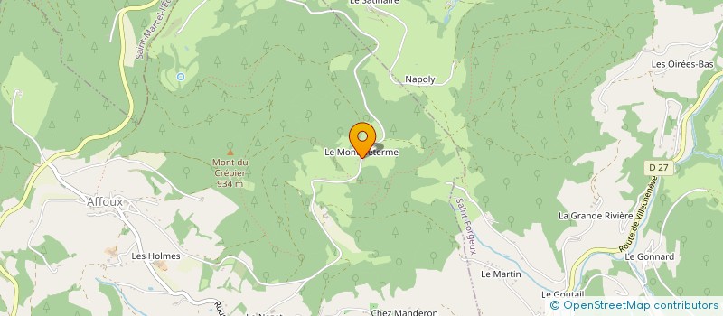 localisation de l'entreprise SCI NICOLAS PERRIN  AFFOUX